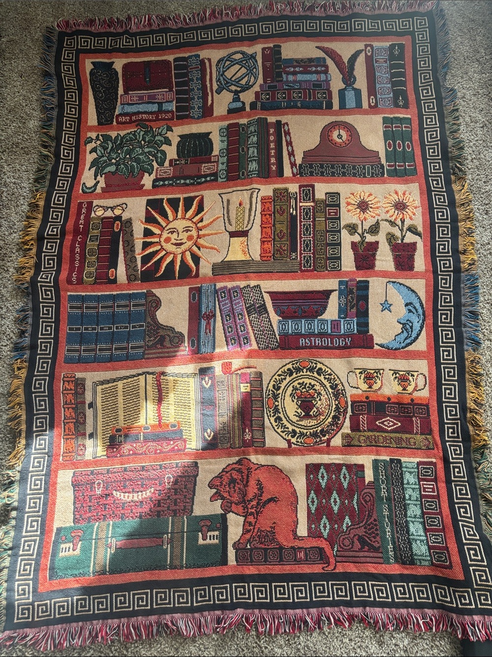 Goodwin Weavers Library Tapestry